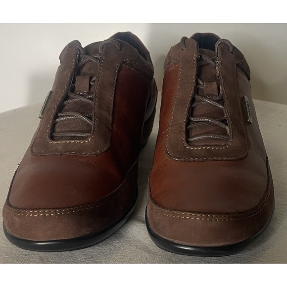 Aetrex Holly EF72W Women's Orthotic Lace-Up Oxford Shoes Brown Leather Size 8 - Picture 2 of 7